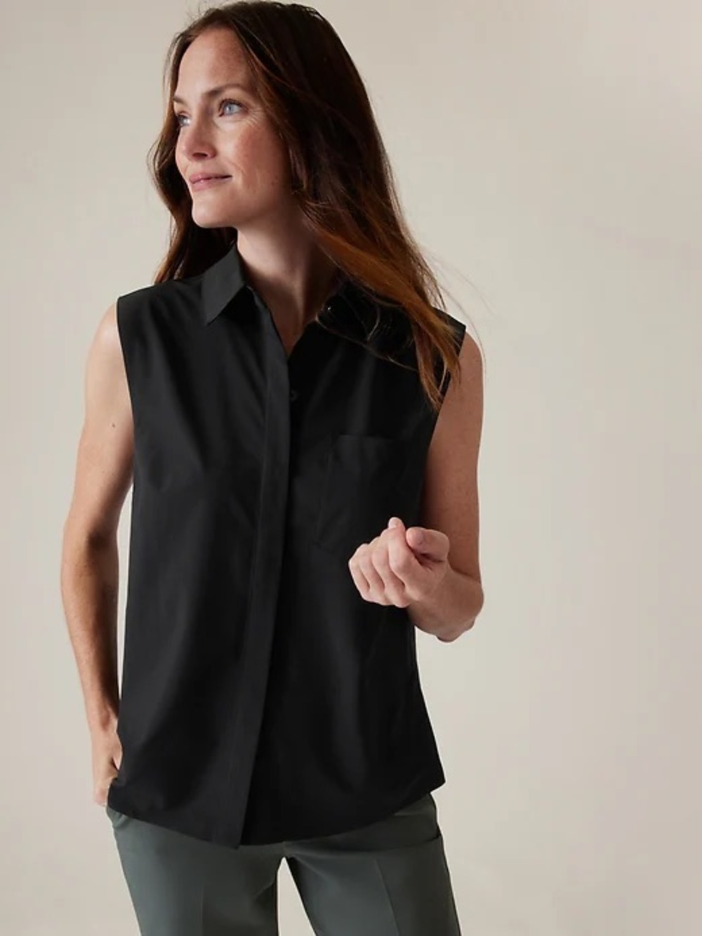 Athleta Everlasting Tank Size Small Black